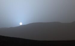 【青】2億ｷﾛ先、火星で撮影された夕焼けの写真。息をのむ美しさ