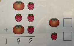 【柿といちご】小学校2年生の算数の問題、大人にも難しいと話題に
