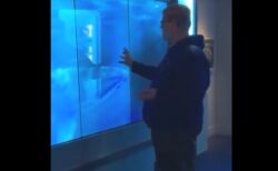 【閲覧注意】アメリカの博物館にある仮想のサメ水槽　怖すぎ！！！