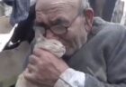 【動画】火事で全てを失ったおじいちゃん、大切な家族（猫）を抱きしめる