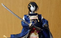 【日本の芸術】和紙人形の師範が作った刀剣乱舞の三日月宗近がクオリティ高すぎて感動！