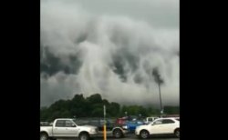 【恐怖】アメリカで見られた「棚雲」という現象が怖すぎる。世界の終わり感がやばい！