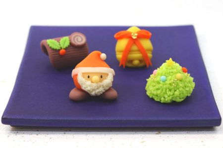 【ケーキじゃない】クリスマス和菓子が可愛らしい