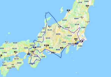 【びっくり】北海道を本州に重ねて見ると‥ものすごく大きい！と話題に