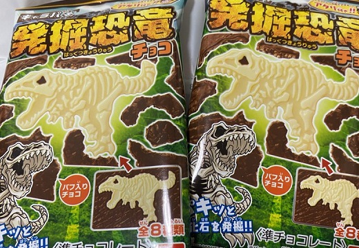【お菓子】人気の「発掘恐竜チョコ」発掘されたシークレットが衝撃すぎて話題にｗ