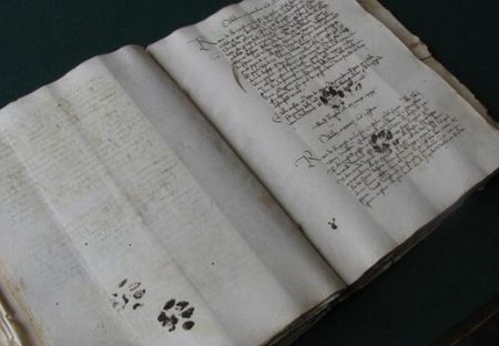 【話題】900年前の書物に子猫の足跡が発見されるｗ
