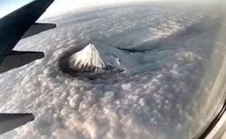 【かっこいい】霊峰 富士山‥結界が張られてるような動画にネット騒然