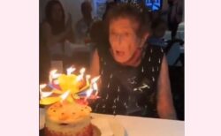 【動画】ティアラをつけたおばあちゃん、誕生日ケーキに感動する様子が素敵すぎる
