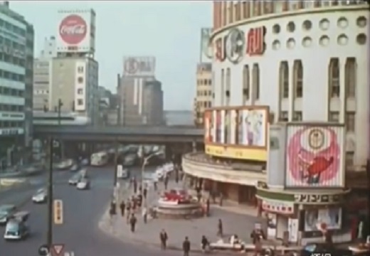 【カラー動画】1996年東京、美しい街並みとキラキラした人達。平和な様子が泣ける