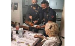おばあちゃん、警察に「独り暮らしでお腹がすいた」って電話したら・・・イタリア