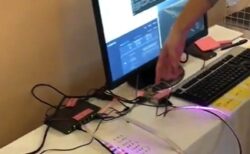 【凄】LANケーブルに流れている情報を可視化するとこうなる・・・