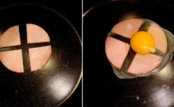 天才的「ハムエッグ」の作り方が発見される。最高！