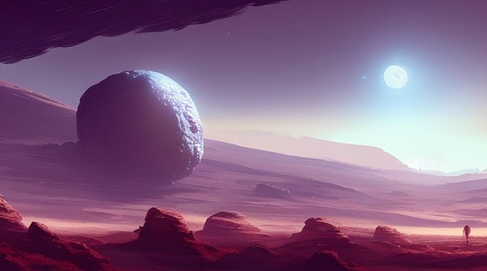 【！】2億ｷﾛ先、火星で撮影された夕焼けの写真。息をのむ美しさ