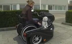 車椅子と犬がそのまま乗れる「バイク」が凄い。これはかっこいい！