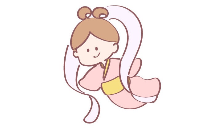 【レア】風に流れる雲にうつる逆さ虹が撮影される、まるで天女の羽衣