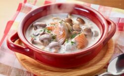 【レンジで1発】「きのこチーズチャウダー」がめちゃウマ！！