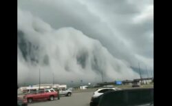 【衝撃】アメリカで見られた「棚雲」という現象が怖すぎる。世界の終わり感がやばい！
