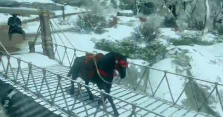 【動画】想定外すぎるゲームのバグが話題に「馬が動揺ｗ」「雷のタイミングすごいｗ」