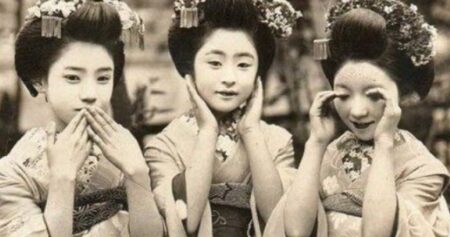 「見ざる、聞かざる‥」美しすぎる昔の日本女性、3枚の写真が話題