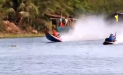 【爆笑】Ｔシャツ半パンで爆走するタイの競艇が話題「声出たｗ」