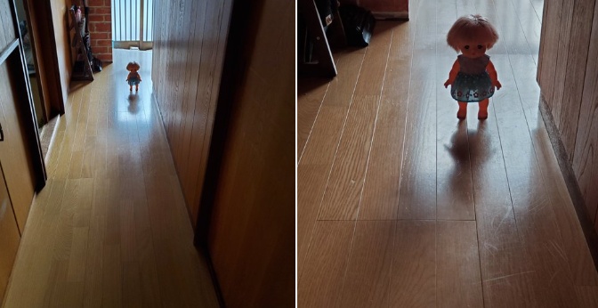 【チャッキー!?】絶妙な位置に置かれた人形、怖すぎると話題にw